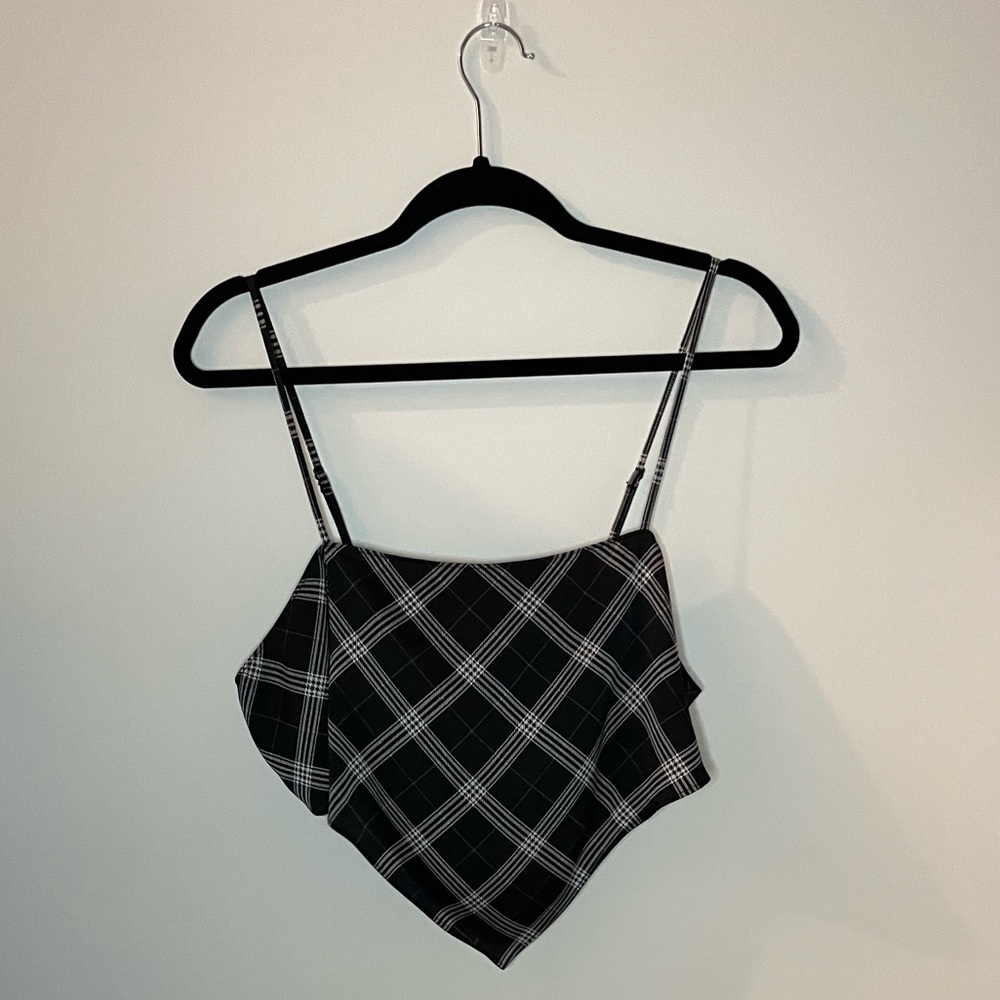 H&M Divided bandana crop top